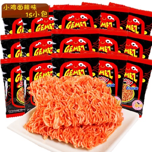 gemez印尼进口辣味干脆面