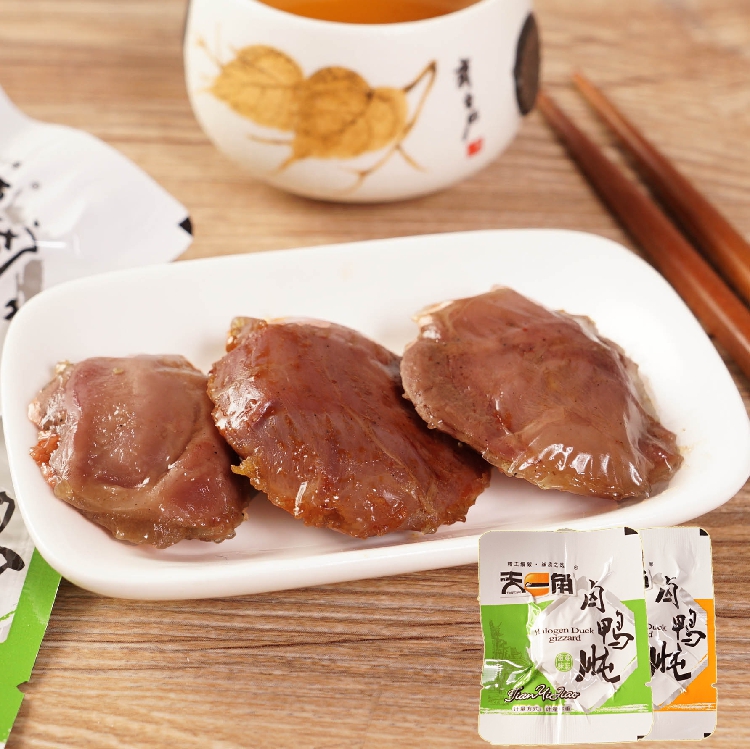 天一角鸭卤味原味鸭肫辣味散称