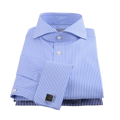 法式英伦绅士温莎领时尚儒雅衬衫