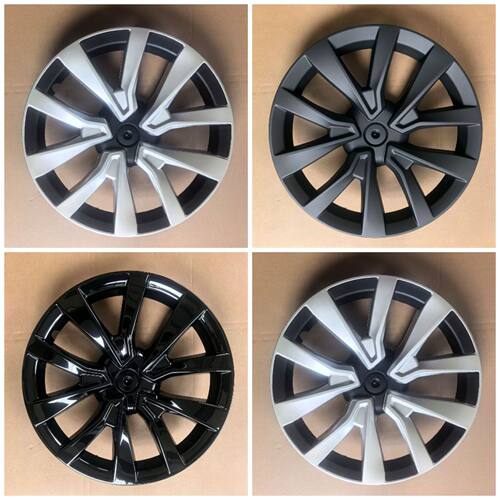 适用于18寸特斯拉Model3新星款全包带标轮毂盖保护圈装饰盖防尘盖