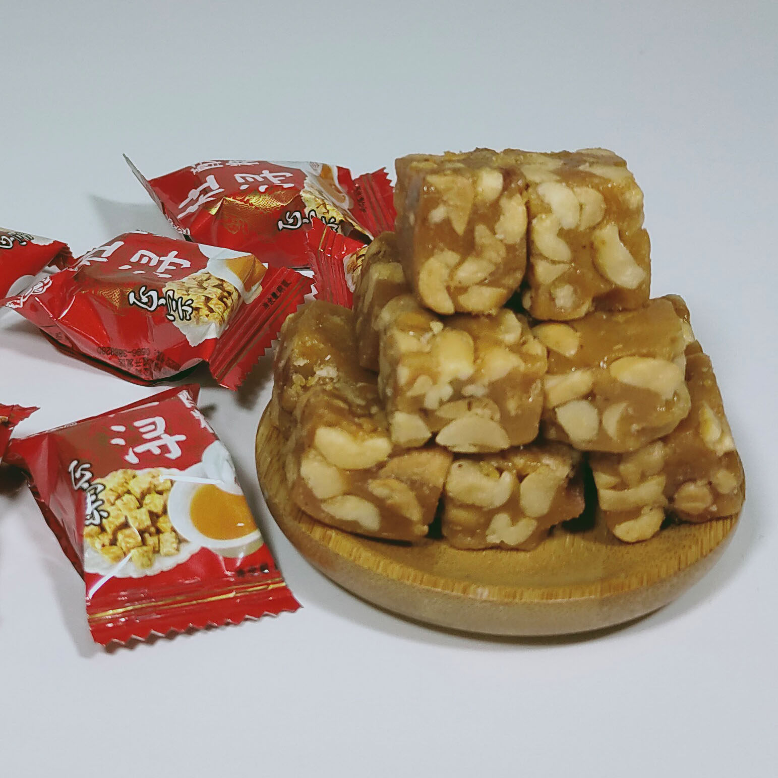 纯手工原味老式花生酥糖杜浔花生酥糖福建漳州正宗特产喜糖年货