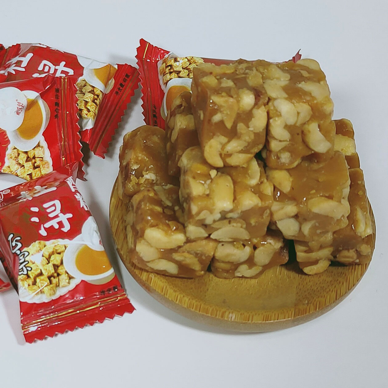 年货老式花生酥糖漳州都得利原味杜浔酥糖福建正宗手工零食喜糖