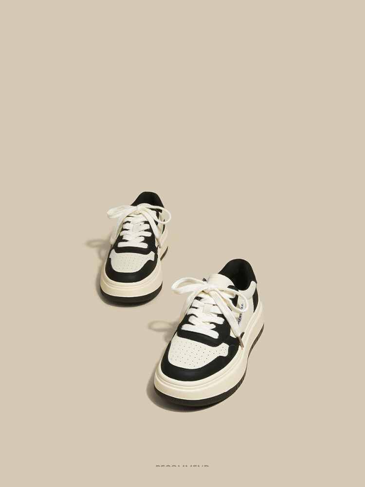 PANDA SHOES WOMENS GENUINE LEATHER SNEAKERS 2023 NEW SPRING AND SUMMER VERSATILE CASUAL SHOES ORIGINAL SNEAKERS