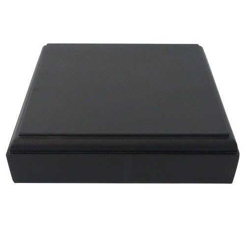 木底座正方形花盆鱼缸摆件底托石头瓷器工艺品长方形木质实心底座