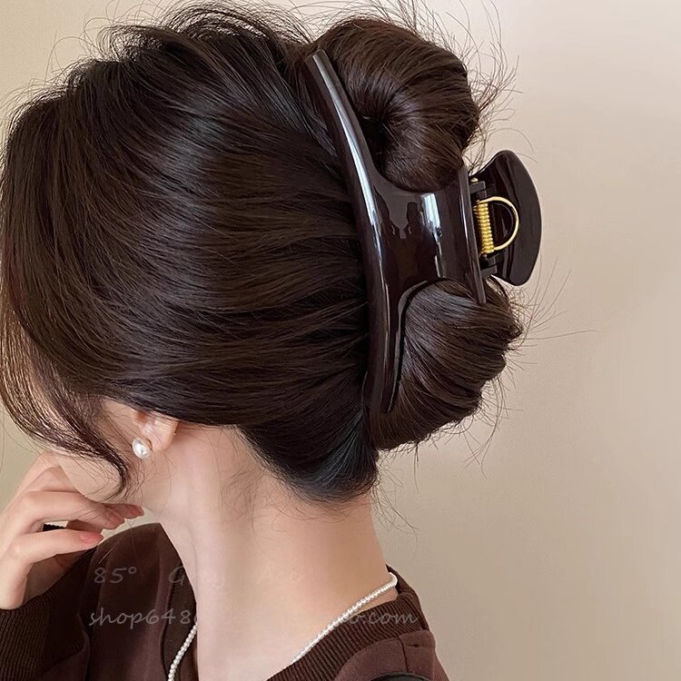 【2025年新款】超大号15cm发量多抓夹女2025新款简约大号感发夹