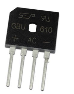 GBU610 整流桥模块 6A1000V桥堆整流器电磁炉直插