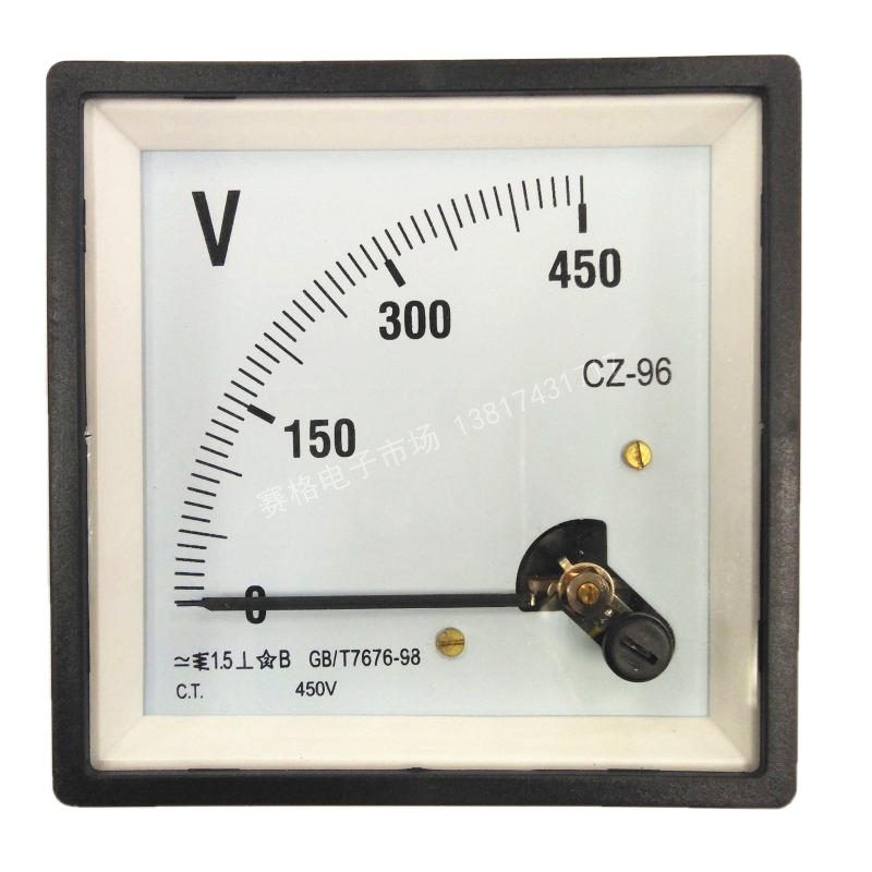 CZ-96交流AC电压表450V指针500V