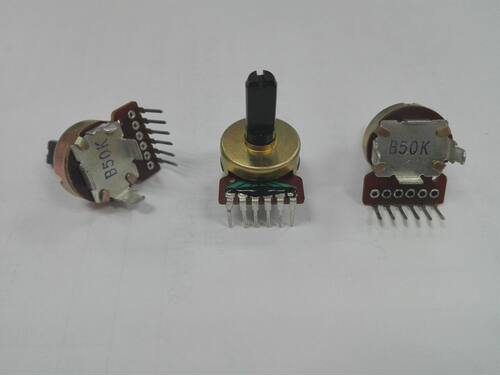 wh172b50k6脚单排一只价电位器