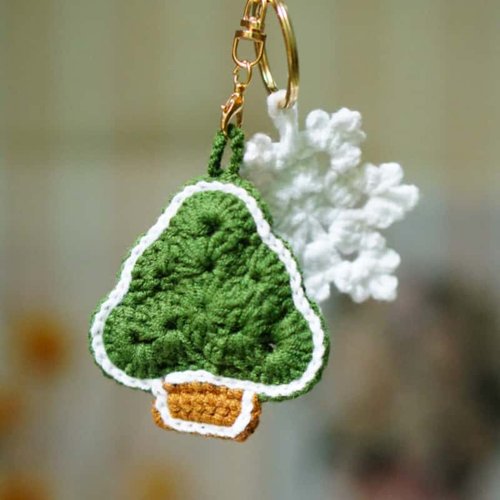 DIY圣诞节礼物钩织材料包