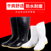 Four seasons Spring and summer Rain shoes Water shoes Overshoes Safety boots Acid alkali resistance The real water protective shoes Boots Boots Rubber shoes