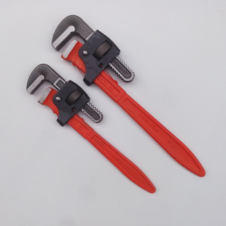 英式管钳子水管钳多功能自动紧固万能家用扳手水管工水暖安装工具