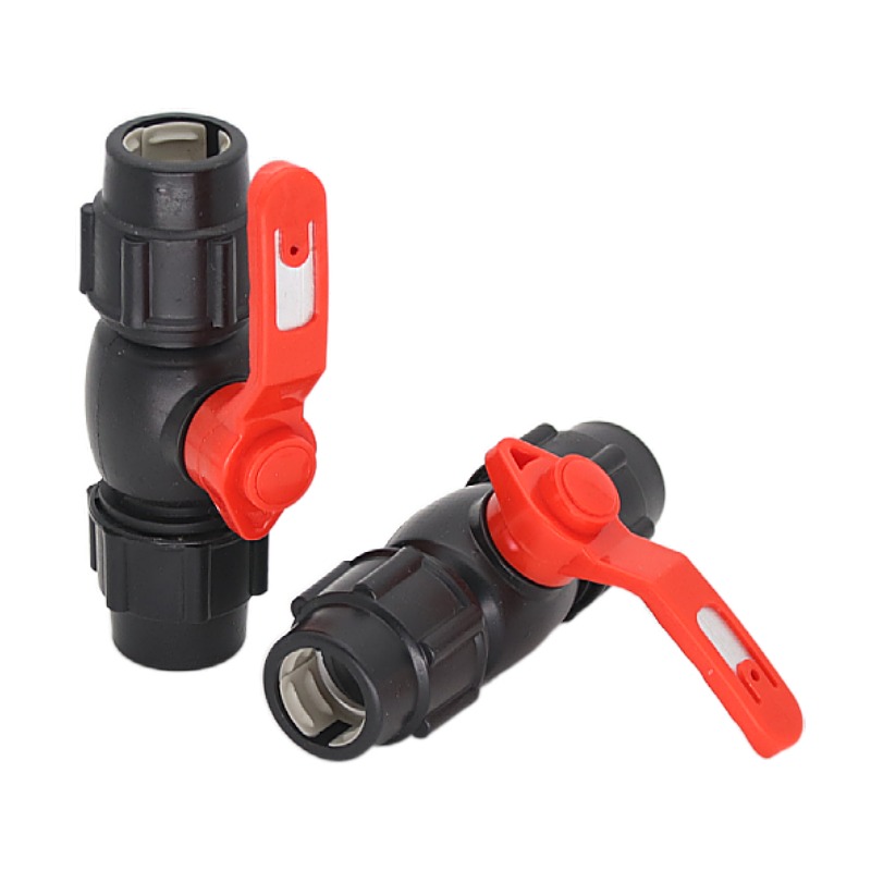 大通径球阀PE快接管件阀门云贝源