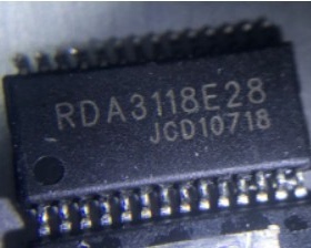 全新原装现货 RDA3118E28 RDA3118 伴音块IC芯片 TSSOP-28