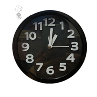 吸贴在用冰箱冰箱贴贴钟表磁力冰箱早亍厨房钟表的钟表上时上的