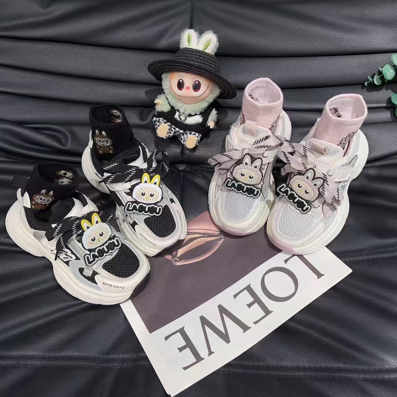 【降到吐血价】女孩跑步老爹鞋中大童潮牌LLWN2561