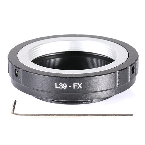 高精度 LEICA L39-FX 转接环 徕卡M39口镜头转富士 Xpro1、X-A1
