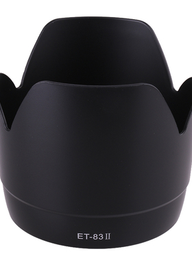 佳能ET-83II遮光罩EF 70-200mmf2.8L 70-200小白镜头配件77mm