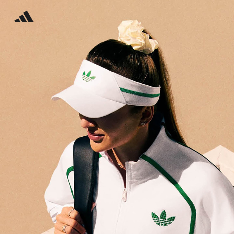 Adidas阿迪达斯三叶草无顶运动帽