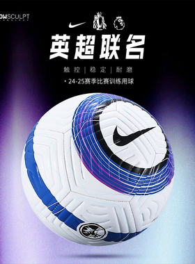 Nike耐克25-26英超足球4号5号中考学生专业比赛用球 FZ2976-104