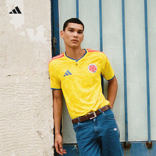 Adidas世界杯球衣哥伦比亚队主场