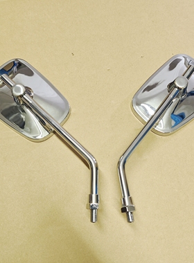 适用钱江QJ125-18后视镜超越者驰越者QJ125-21A嘉陵太子150后视镜