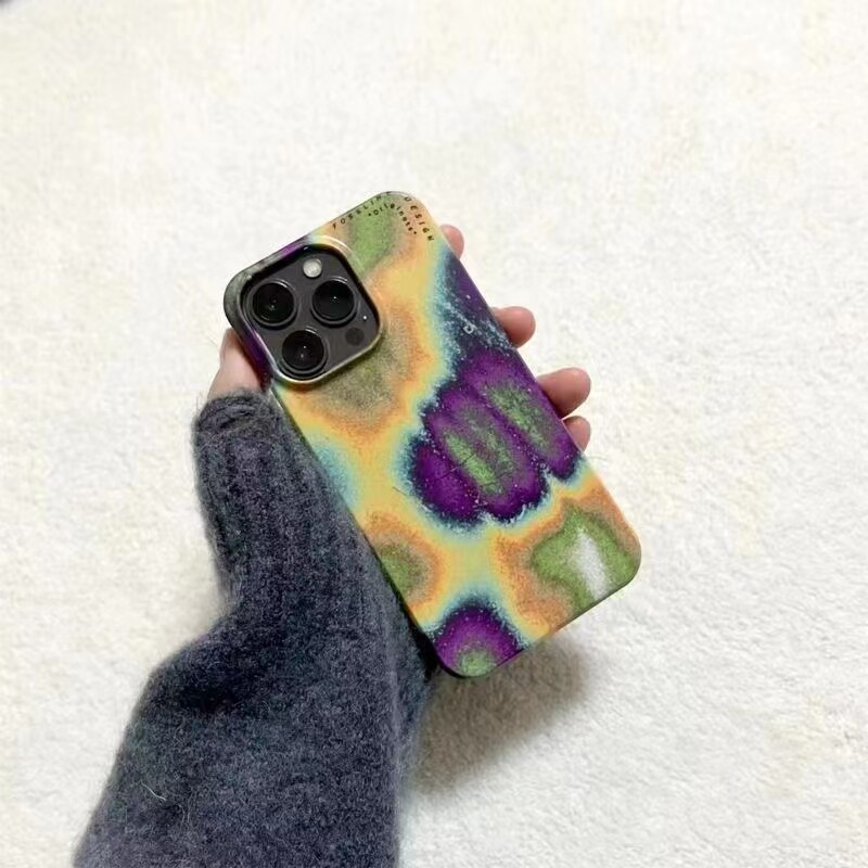 原创个性适用于影子抽象菲林壳iPhone14苹果手机壳13卡通12硬壳超薄定制11promax磨砂全包半包式XR涂鸦彩绘