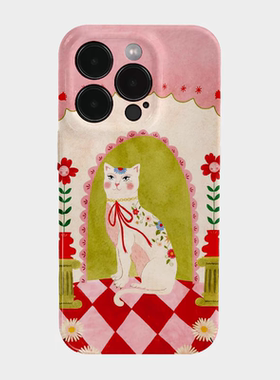 三好学猫适用于iphone苹果16promax新款手机壳15plus高级感14超好看13mini小众设计感12不会撞壳11华为mate70