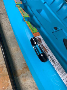 新品船桨皮划艇改装配件橡皮艇固定器钓鱼船塑料夹桨座支架扣户外