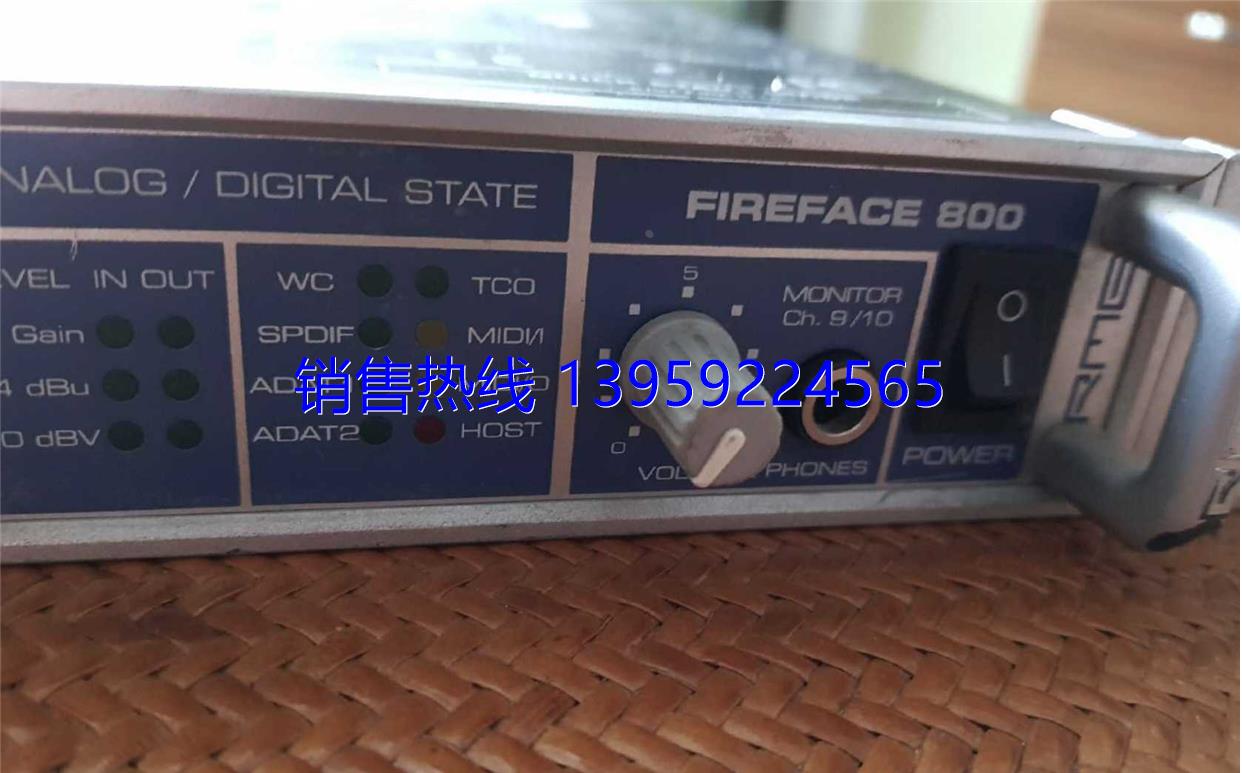 rme fireface800 null专业声卡火线