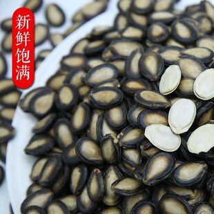 新货生西瓜子农家自种打瓜籽中片大片黑瓜子原味生的散装5斤包邮