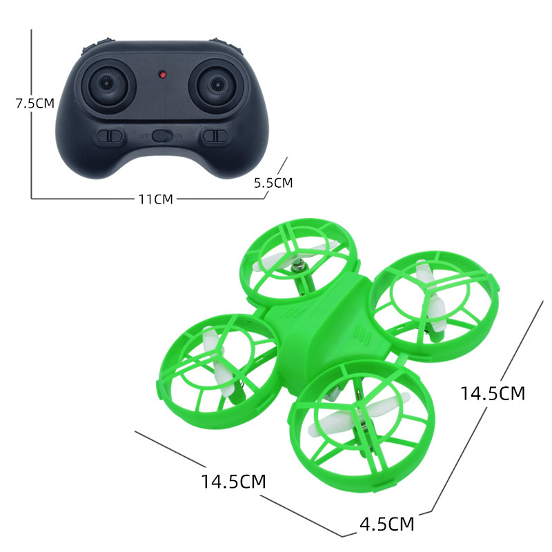 플라스틱 DIY 드론 조립 완료 키트 학생 수제 4축 원격 제어 항공기 과학 교육 훈련