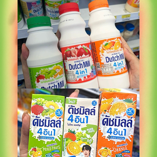 达美水果酸奶饮品草莓酸奶健康乳酸菌饮品 11代购 DUTCH MILL泰国7