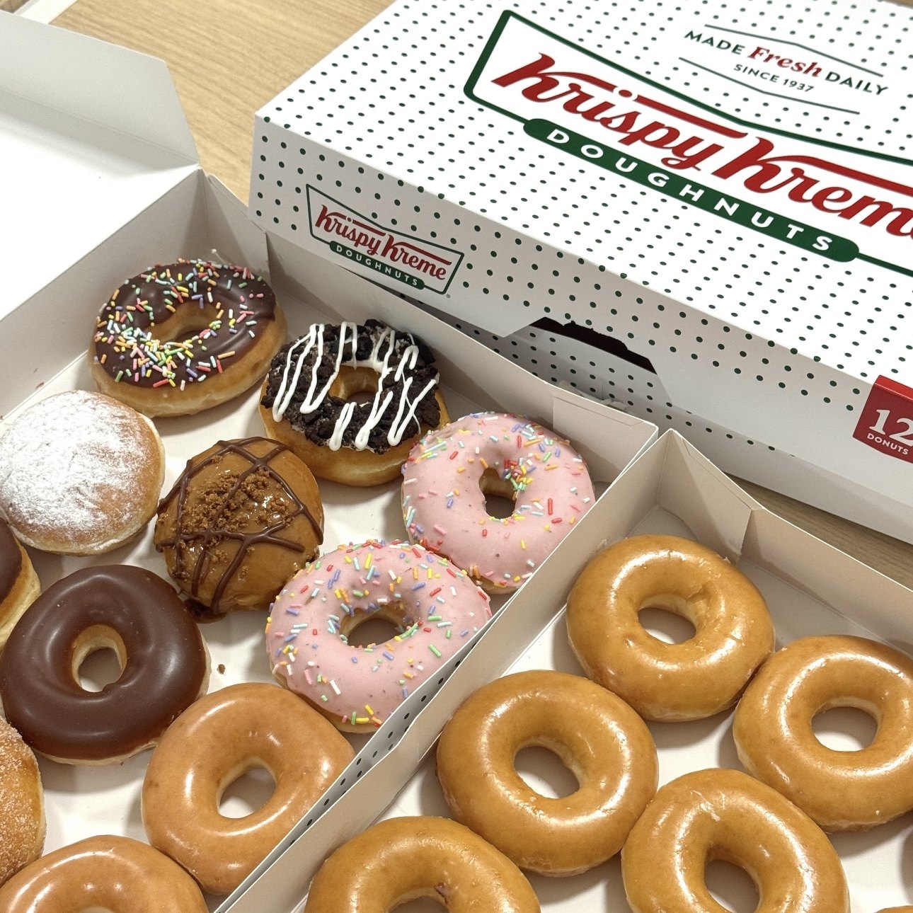 Krispy Kreme泰国代购Donut甜甜圈西点面包点心下午茶甜点早餐,粮油调味/速食/干货/烘焙,其他烘焙半成品,淘宝优惠券,粉丝福利购,淘宝优惠卷