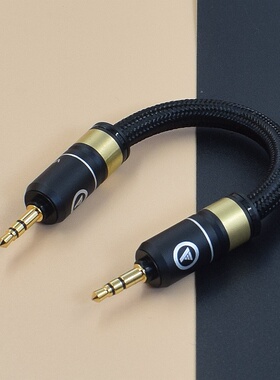 德国威宝3.5转3.5公对公hugo mojo连接耳放音箱线音频线AUX信号线