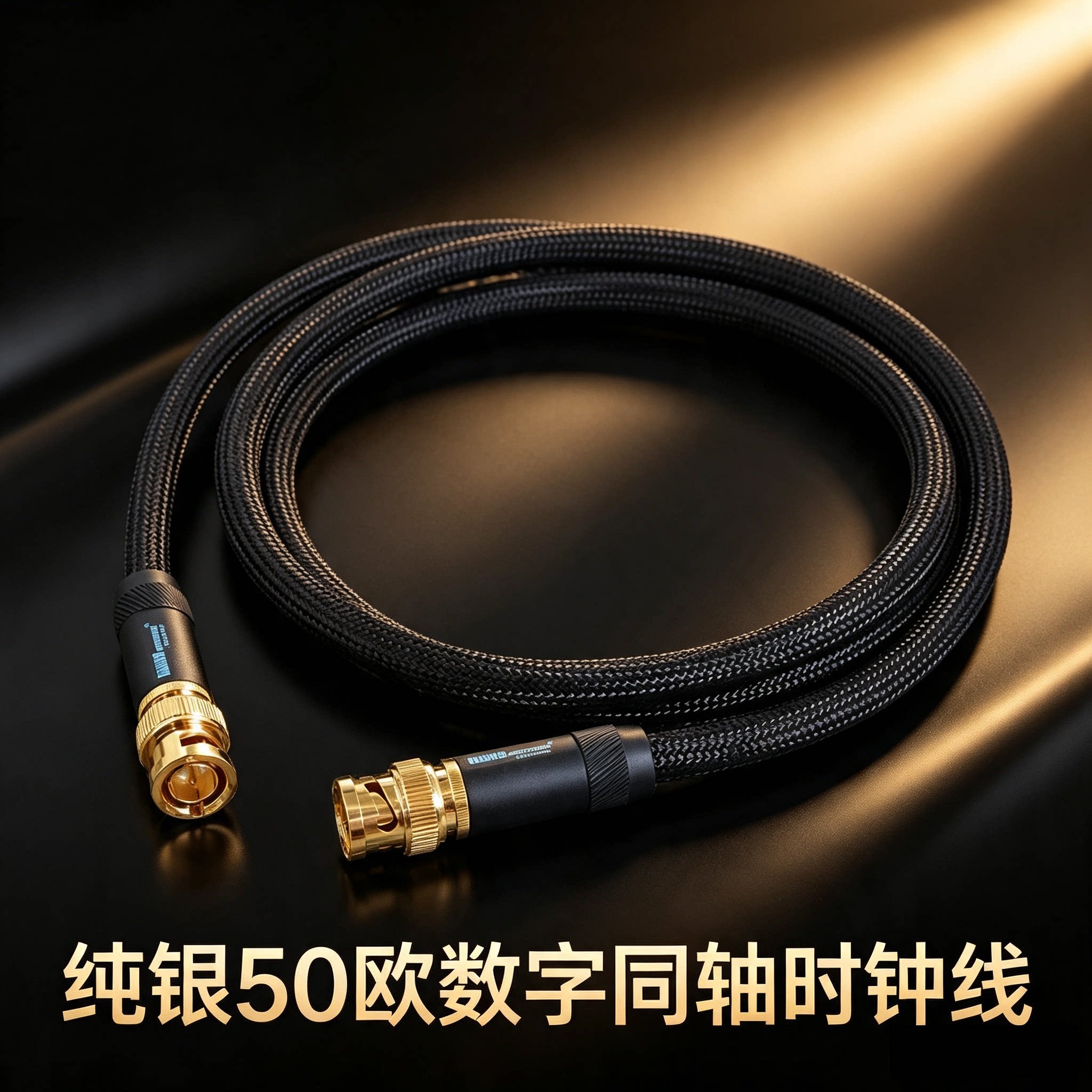 50欧BNC高清hifi发烧75欧姆莲花