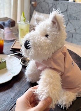 西高地衣服jellycat娃衣雪纳瑞狗狗帽子玩偶衣服小型犬背心娃衣