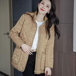 欧美高端大牌菱格棉衣棉服BIABETTY英伦专柜正品 代工厂生产出货