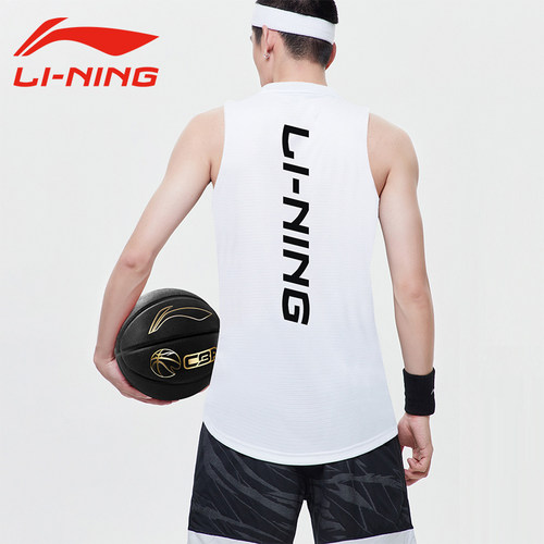 李宁健身衣服背心男速训练无袖