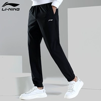 Li Ning, удерживающие тепло зимние штаны, коллекция 2021, свободный прямой крой