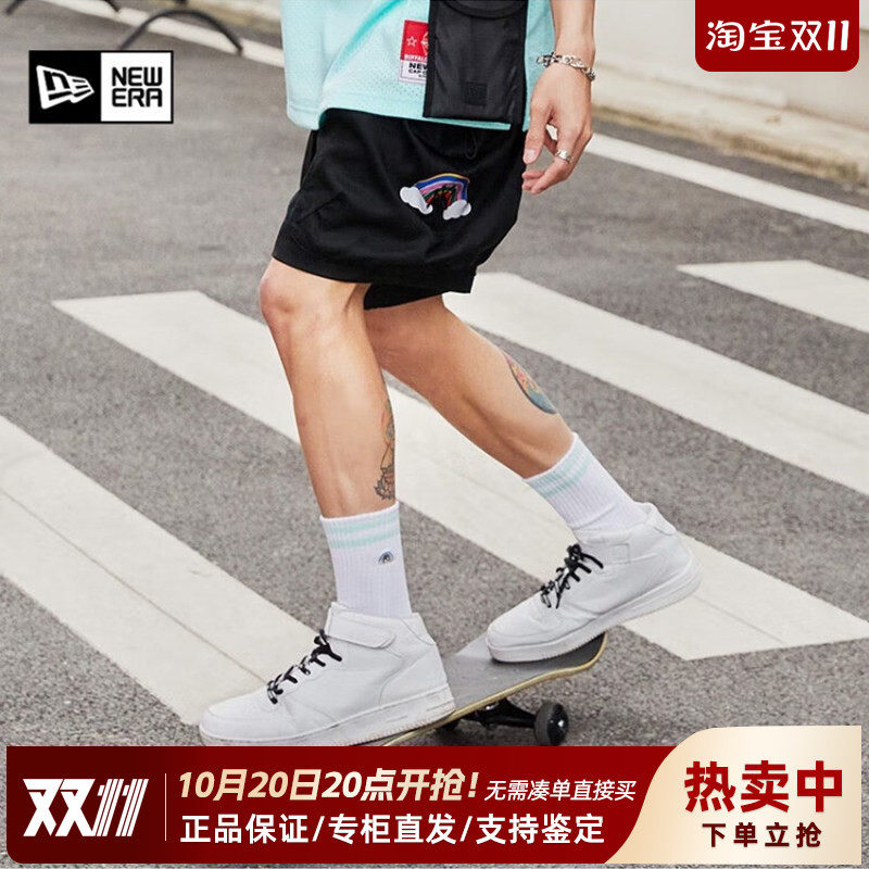 NewEra纽亦华男女款夏季潮流立体口袋工装休闲运动短裤13280276