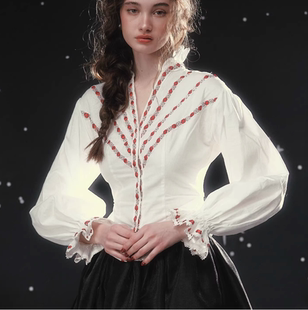 2618视频教程丹丹纸样服装1：1裁剪图纸打版DIY衬衣长袖合身春秋