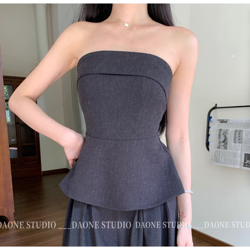 2712视频教程丹丹纸样抹胸纸样