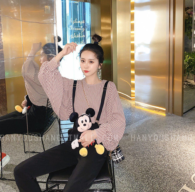 教程1533丹丹纸样服装1:1裁剪图纸打版diy春秋长袖蝙蝠袖上衣