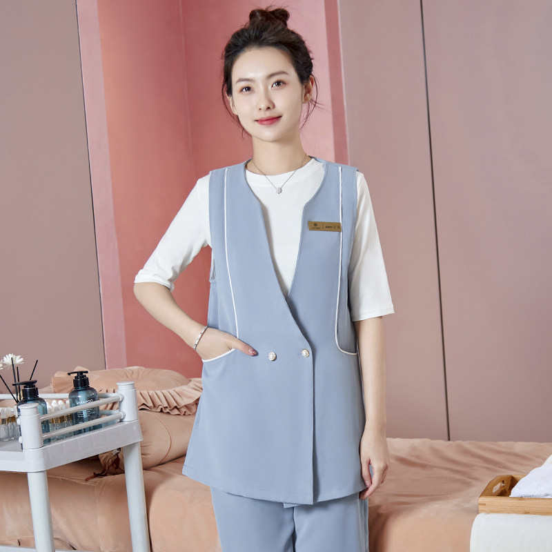 美容师工作服女高端医美纹绣师工装皮肤管理养生馆美容院套装夏季