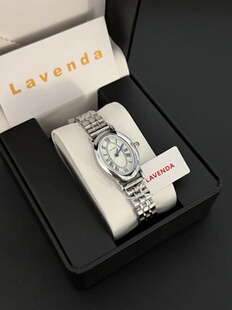 韩国东大门Lavenda手表女士手表石英表防水实心钢带女表
