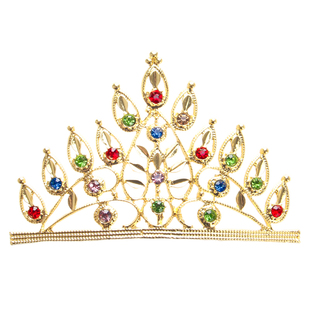 民族风皇冠傣族服装配饰品影楼写真道具云南西双版纳泼水节头饰女