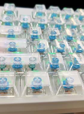 透光键帽 机械键盘背光适配 十字轴无刻 原厂高度 桌搭氛围神器