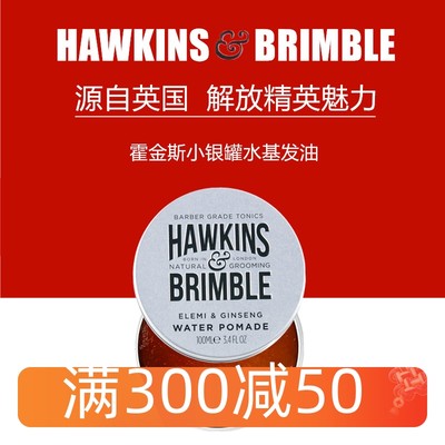 hawkins霍金斯小银头发造型罐