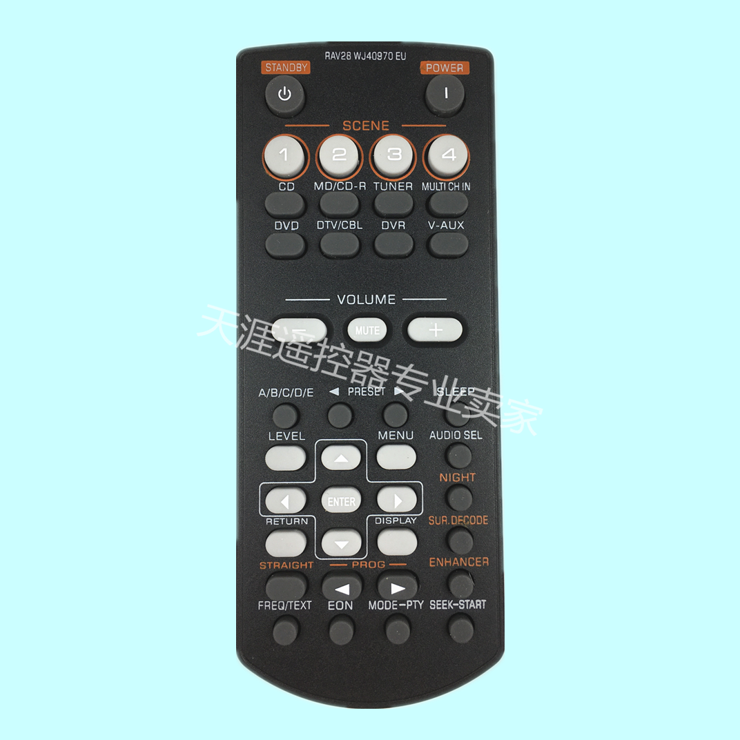 雅马哈功放音响遥控器RAV28 ​WJ40970 RAV250 