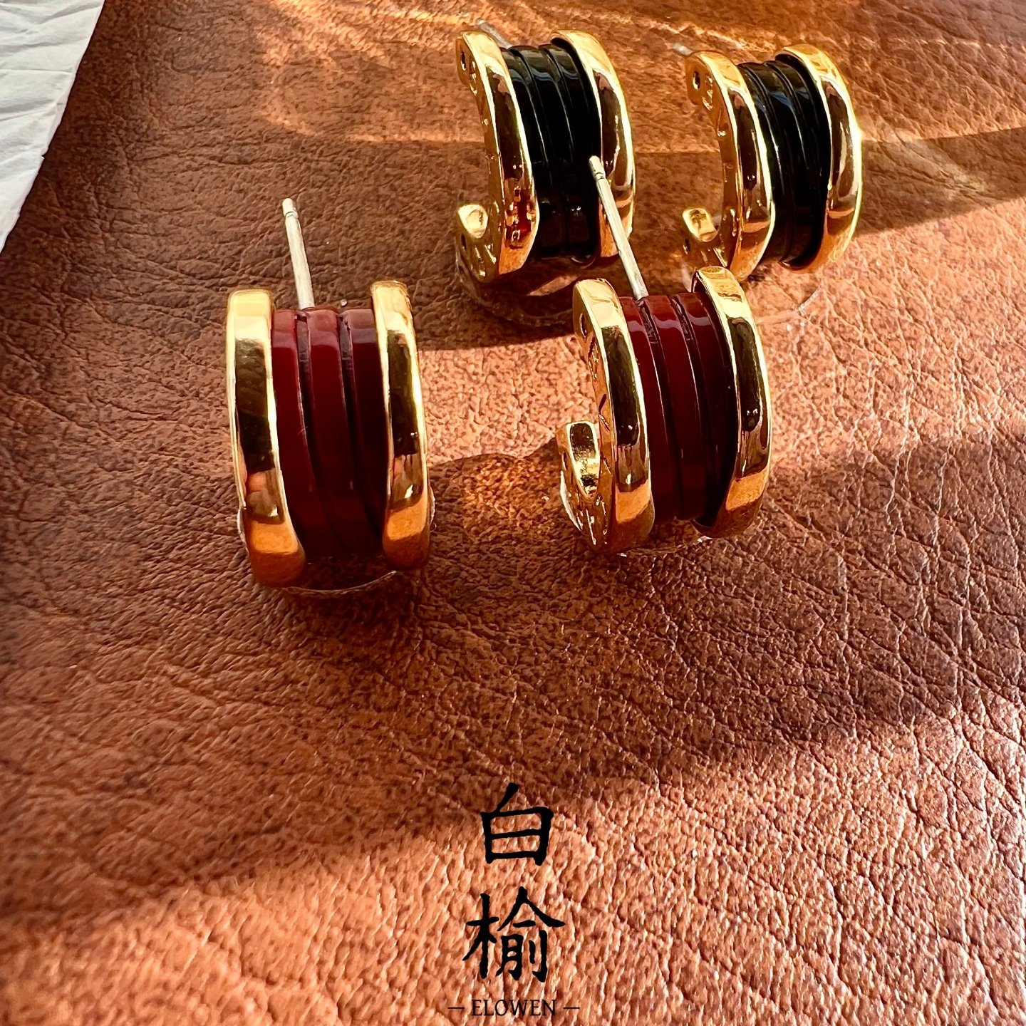 白榆复古几何拼接耳钉耳饰港风设计感气质时尚通勤百搭S925银针,饰品/流行首饰/时尚饰品新,耳钉,淘宝优惠券,粉丝福利购,淘宝优惠卷